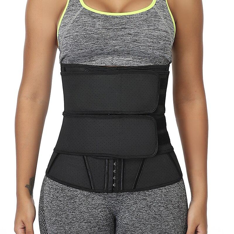 Boned Latex Waist Trainer Corset for Women, designed for weight loss and body shaping, featuring a sleek design and comfortable materials.
