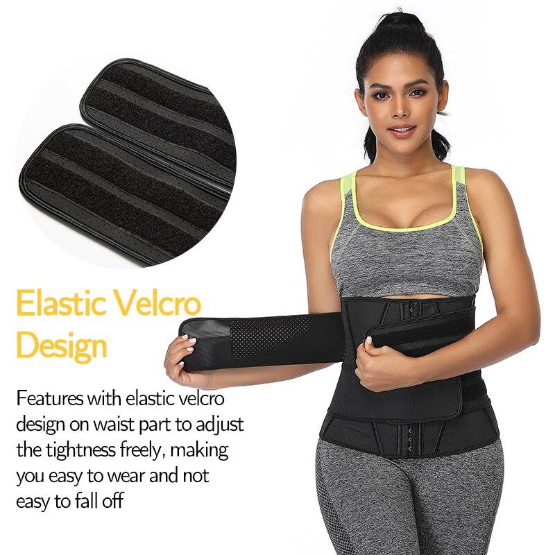 Boned Latex Waist Trainer Corset for Women, designed for weight loss and body shaping, featuring a sleek design and comfortable materials.