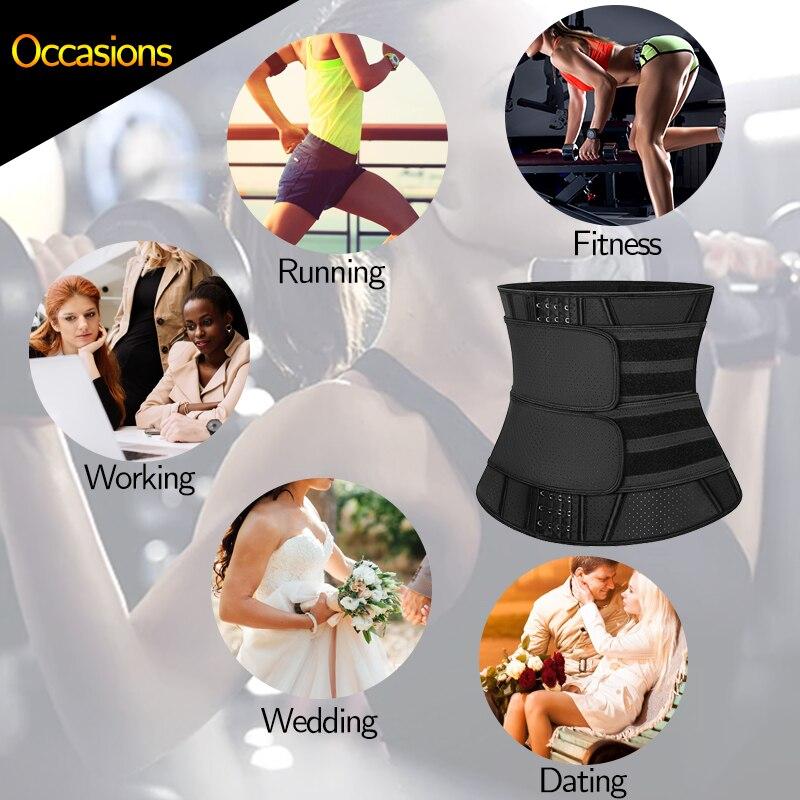 Boned Latex Waist Trainer Corset for Women, designed for weight loss and body shaping, featuring a sleek design and comfortable materials.