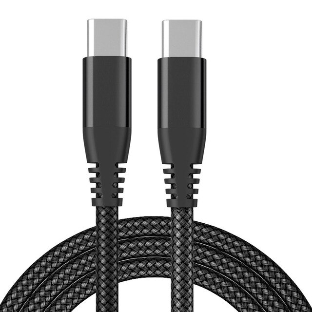 Braided USB C Type-C Fast Charging Data SYNC Charger Cable Cord in various lengths, showcasing its durable design and compatibility.