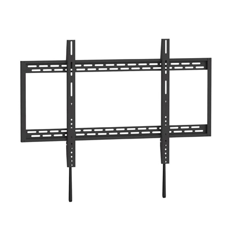 Brateck X-Large Heavy-Duty Fixed Wall Mount for 60'-100' TVs, showcasing its sturdy design and secure locking mechanism.