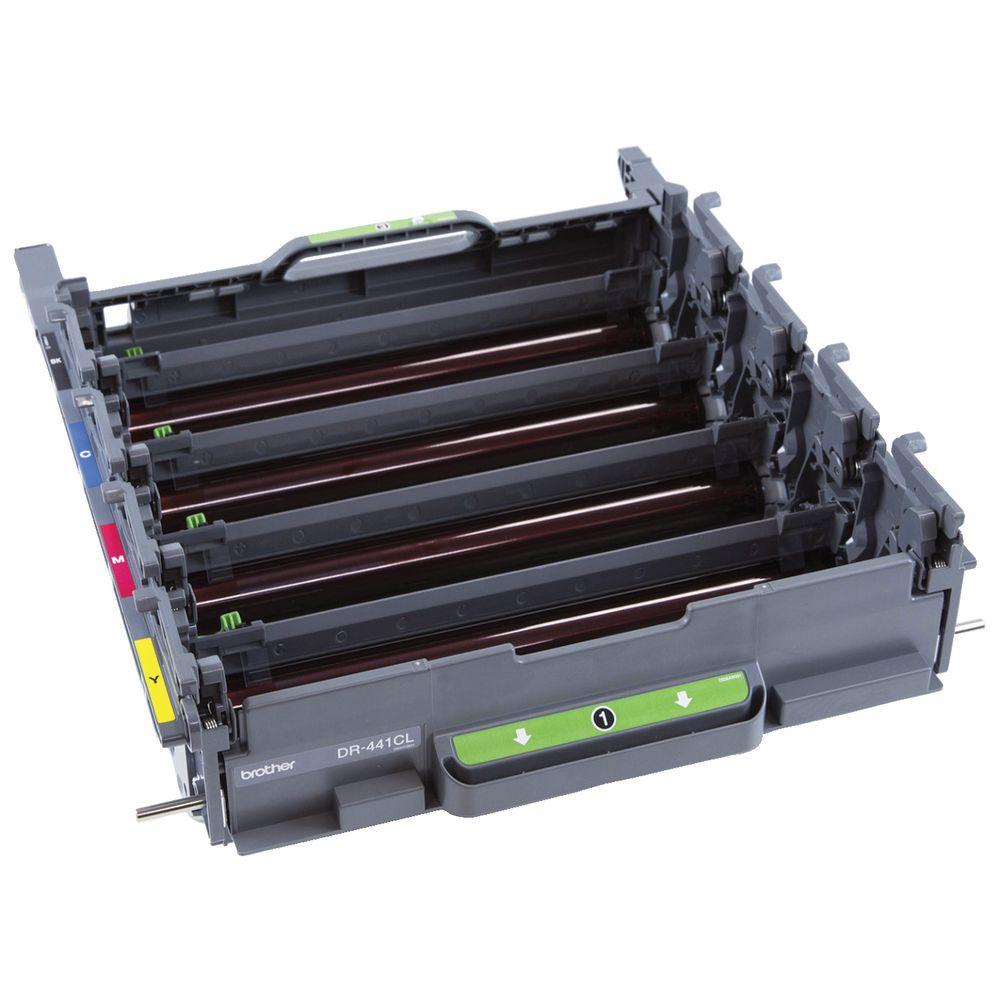 BROTHER DR-441CL Drum Unit designed for Brother printers, showcasing its sleek design and compatibility features.