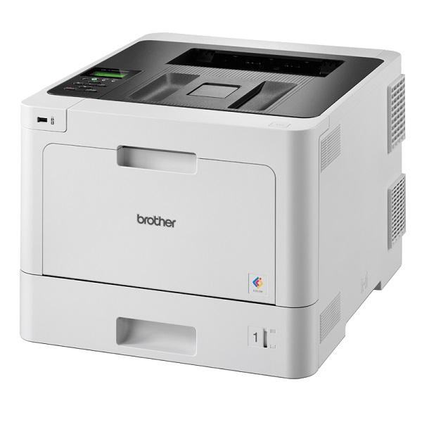 Brother HL-L8260CDW Colour Laser Printer with automatic 2-sided printing feature, showcasing its sleek design and user-friendly interface.