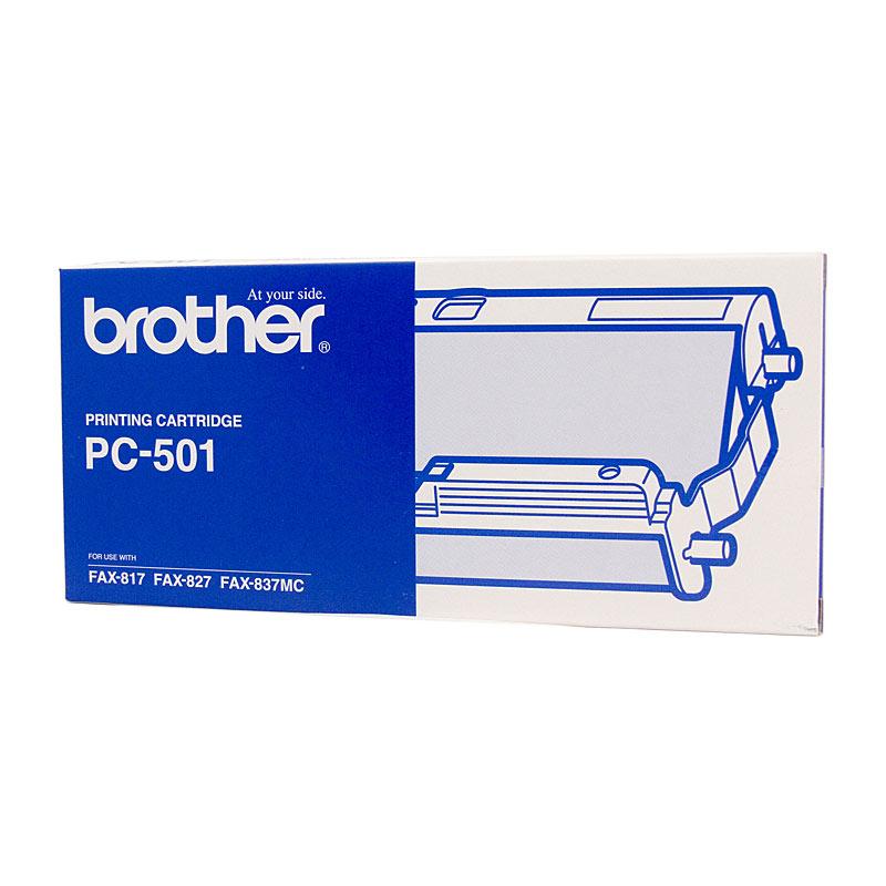 BROTHER PC501 Cartridge, a premium toner cartridge for Brother fax machines, designed for high-quality printing.