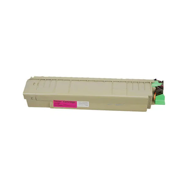 C810 Premium Generic Magenta Toner Cartridge with vibrant color packaging.
