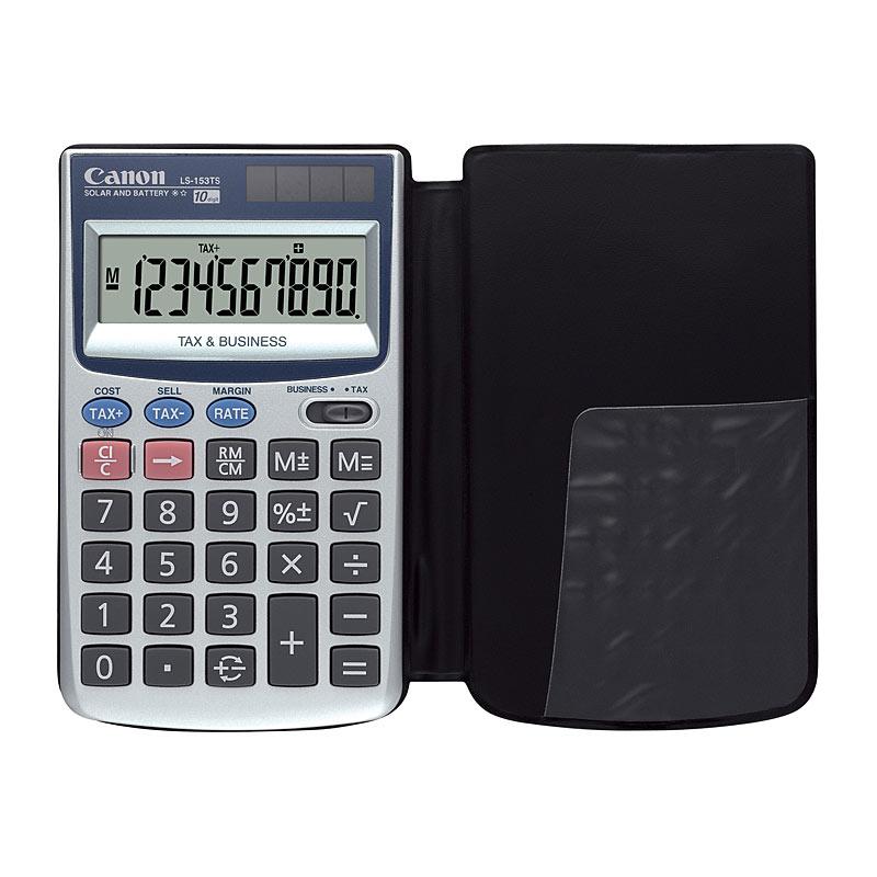 CANON LS153TS Calculator with a clear display and compact design, ideal for students and professionals.
