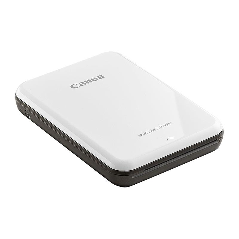 CANON Mini Photo Printer in Grey, compact and stylish design for portable photo printing.