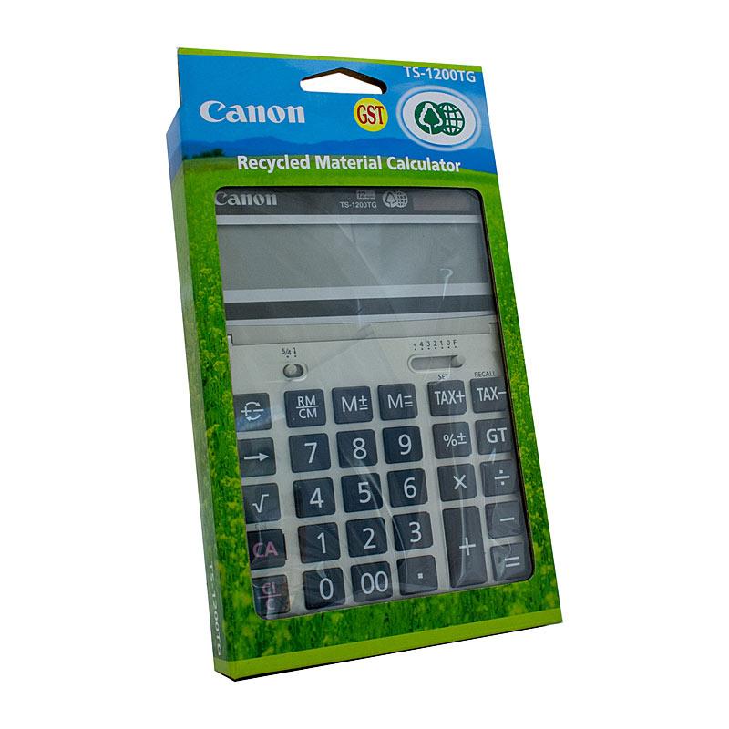 CANON TS1200TG Calculator with large display and sleek design, ideal for students and professionals.