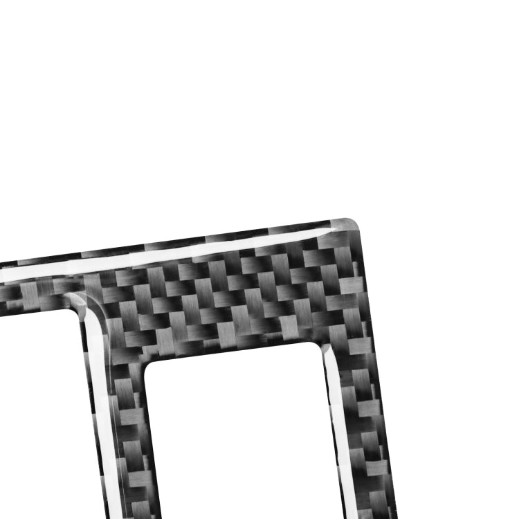 Carbon Fiber Rearview Mirror Adjustment Switch Frame for Toyota RAV4, showcasing a sleek design and lightweight construction.