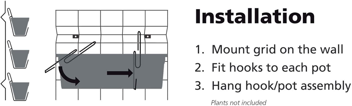 CARLA GARDEN Vertical Garden Wall Kit featuring modular grid and water-smart pots, ideal for balconies and courtyards.