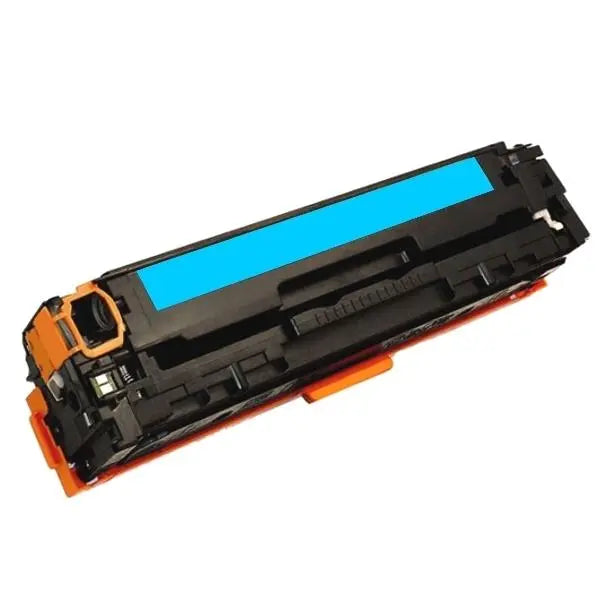 CART-316C CB541A #125A CART-416C Cyan Premium Generic Toner cartridge with vibrant cyan color.