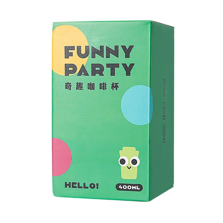 Cartoon Thermal Insulation Cup made of 316 stainless steel, featuring a playful design and a soft silicone cord for easy carrying.