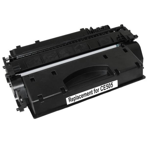 CE505A #05A Black Premium Generic Toner cartridge, showcasing its sleek design and packaging.