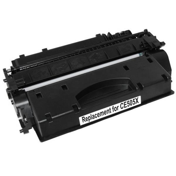 CE505X #05X Cart 319ii Black Premium Generic Toner cartridge, showcasing its sleek design and high-quality build.