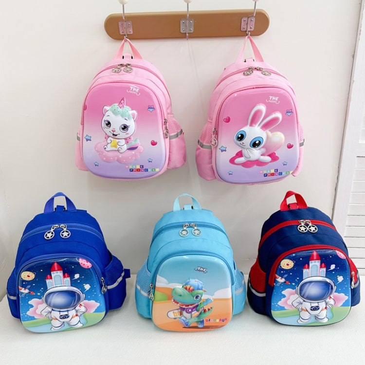 Children Kindergarten School Bag featuring a cute cartoon design, durable hard shell, and adjustable shoulder straps for comfort.