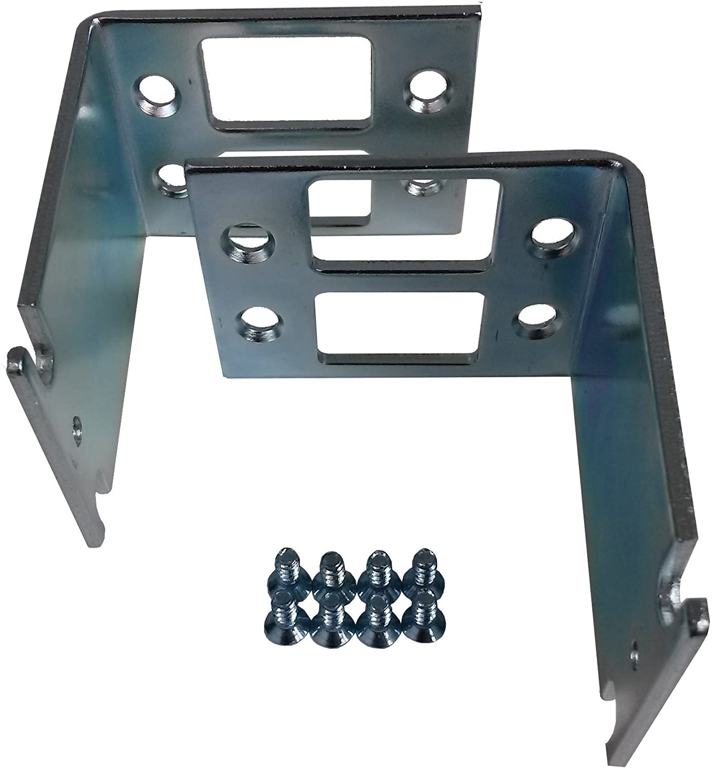 CISCO 1841 RackMount Kit showcasing durable metal construction and mounting hardware for secure installation.