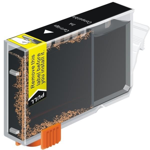 CLI-8 Black Compatible Inkjet Cartridge showcasing its sleek design and quality components for vibrant printing.