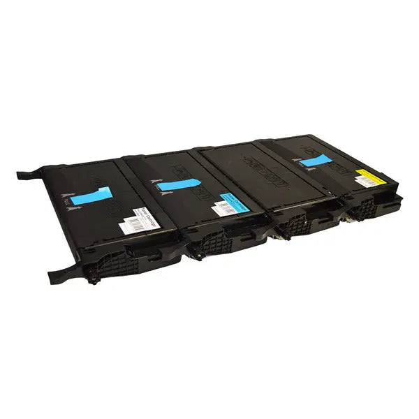 CLP-660 Series Generic Toner Set featuring four premium cartridges for Samsung printers.