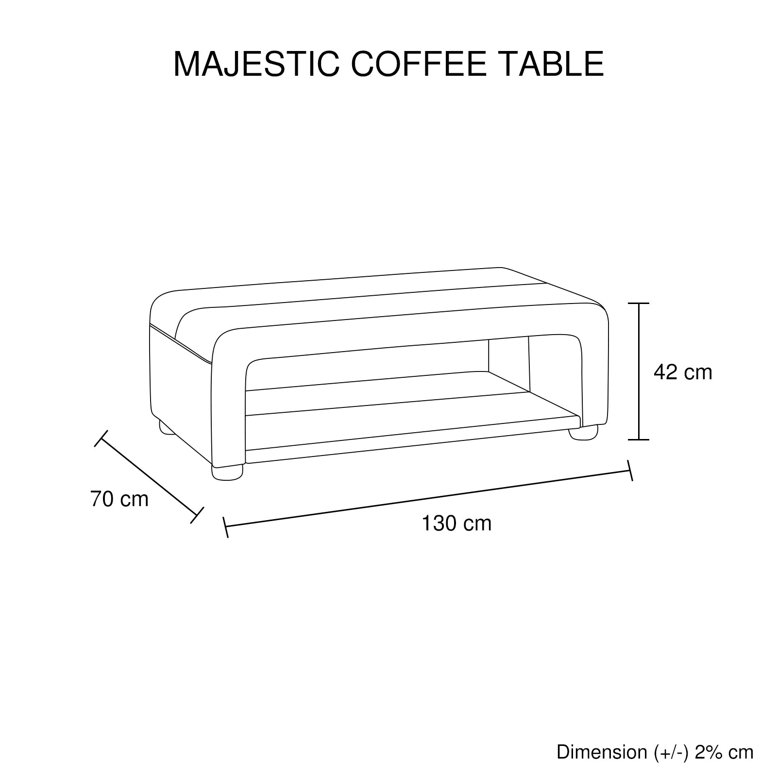 Elegant black PU leather coffee table with open storage, showcasing modern design and sturdy construction.