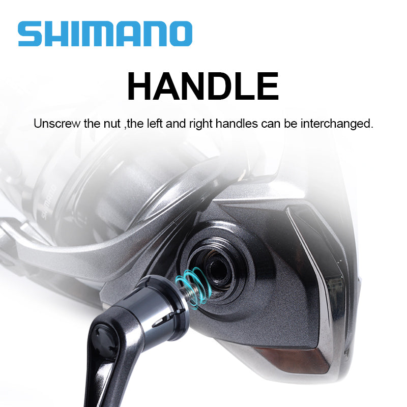 COMPLEX XR 2500/2500HG fishing reel with CI4+ body and HAGANE technology, showcasing its sleek design and advanced features.