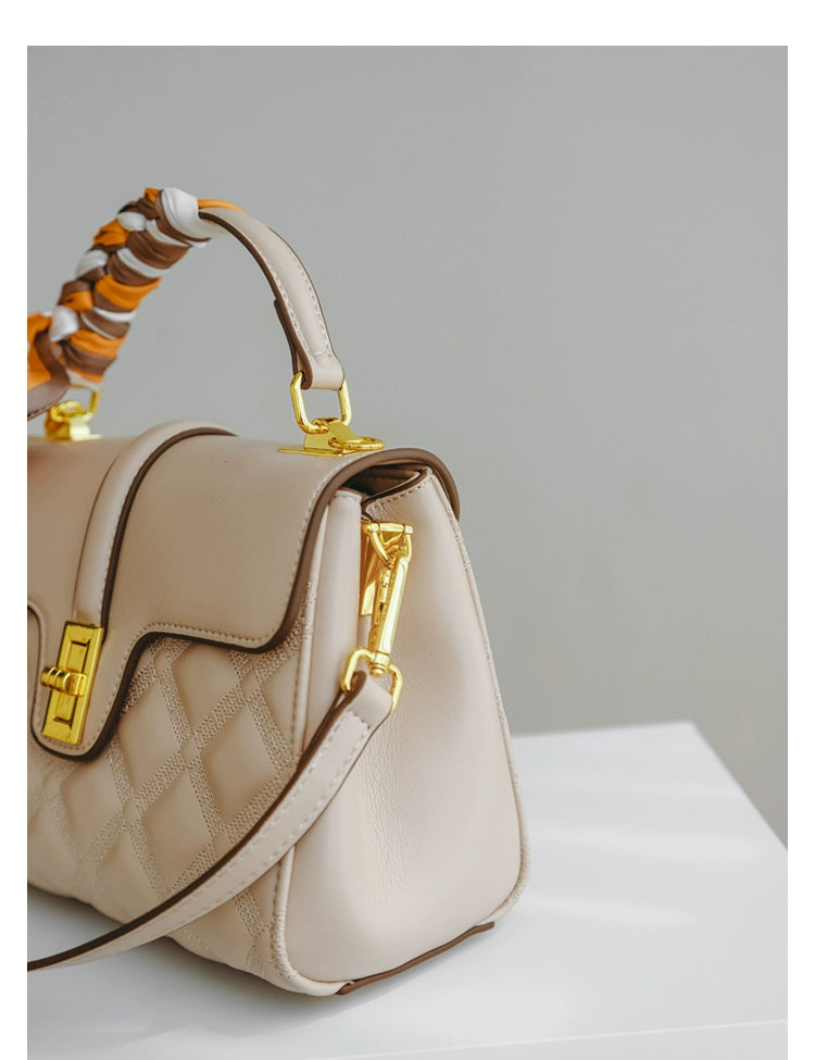 A stylish Commuter Women's Bag in a minimalist design, showcasing its large capacity and crossbody functionality, perfect for moms on the go.