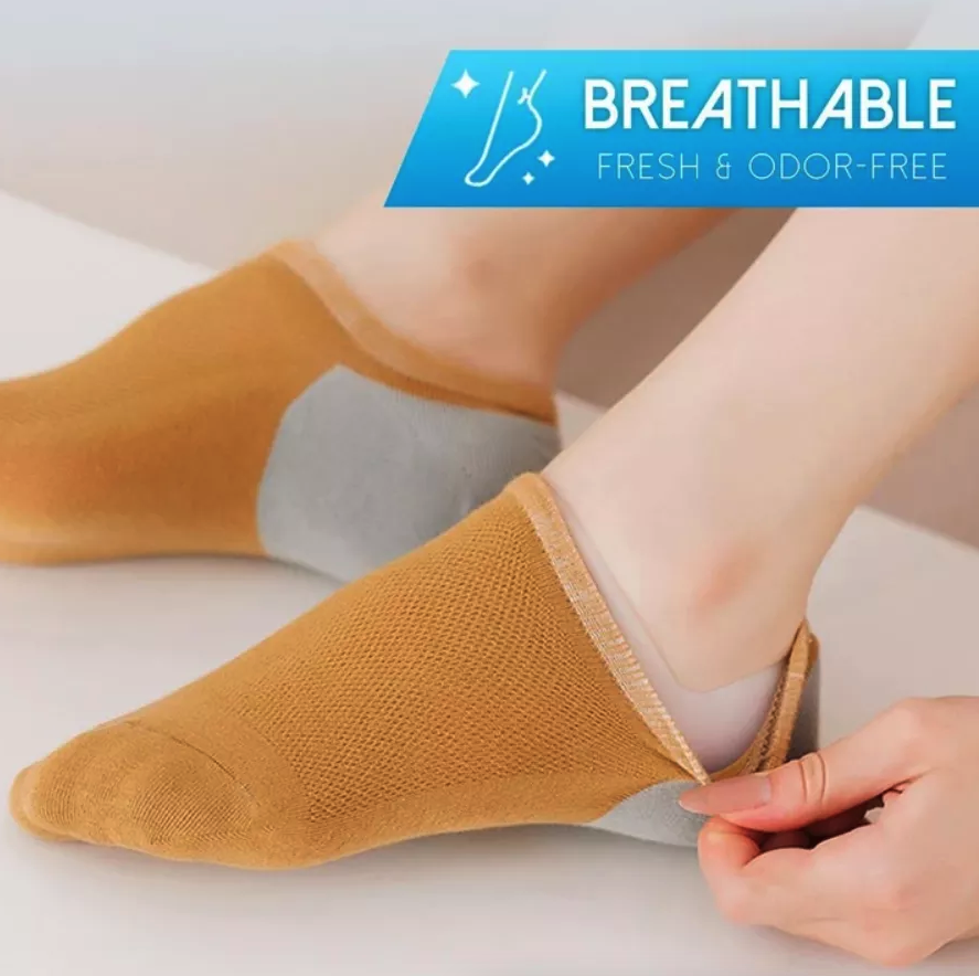 Concealed Footbed Enhancers Invisible Height Increase Silicone Insoles, designed for comfort and height increase, suitable for all adult shoes.