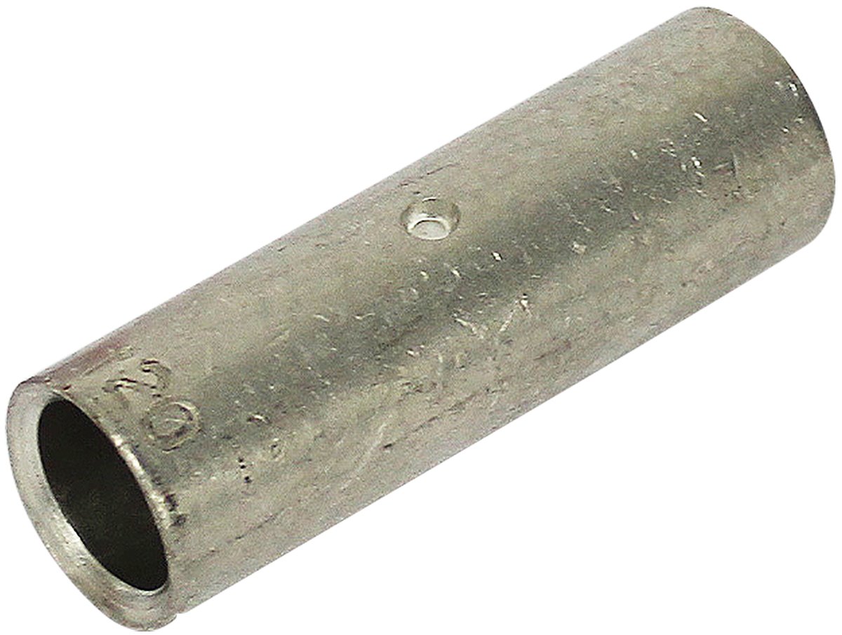 A pack of 50 Copper Crimp Links, 35mm² size, designed for electrical connections, showcasing their durable copper construction.