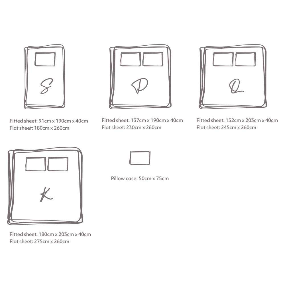 Cosy Club Queen Sheet Set in Pink, featuring a flat sheet, fitted sheet, and pillowcase made from soft washed cotton.