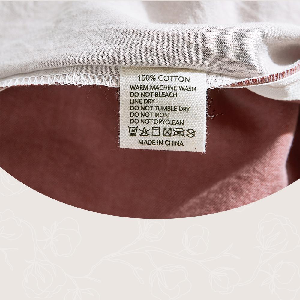 Cosy Club Cotton Sheet Set in Red Beige, featuring a soft texture and two-tone design, perfect for single beds.
