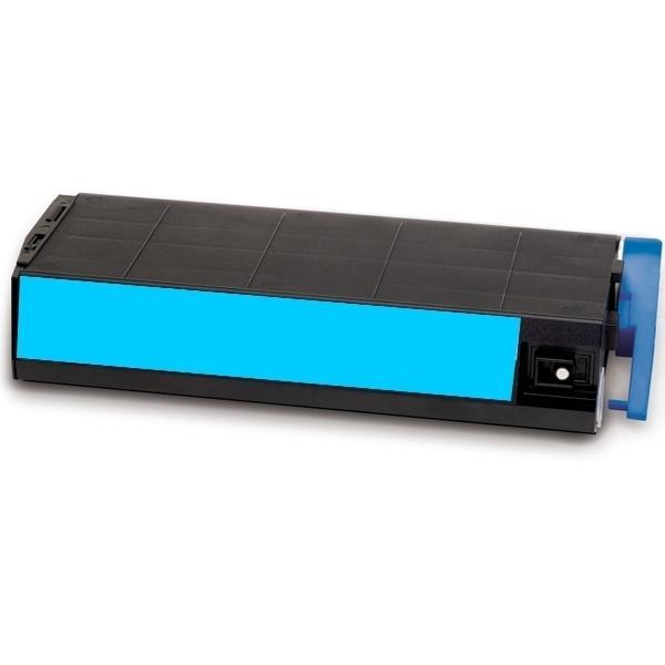 CT201115 C1110 Cyan Premium Generic Toner cartridge, showcasing its vibrant cyan color and sleek design.