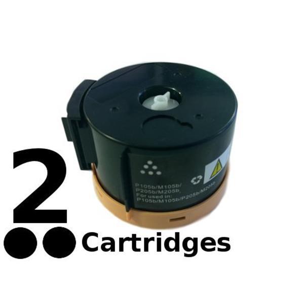 CT201610 Premium Generic Toner X 2 cartridges for Xerox printers, featuring high-quality print output and easy installation.