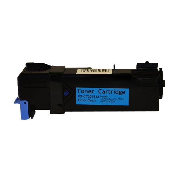 CT201633 CP305 Cyan Generic Toner Cartridge with vibrant cyan color for high-quality printing.