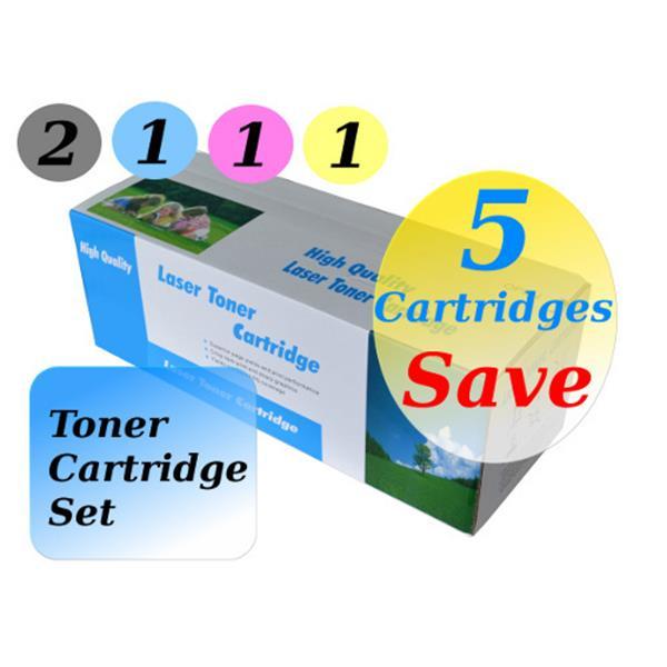 CT200539 Series Generic Colour Set #2 featuring five premium cartridges for vibrant printing.