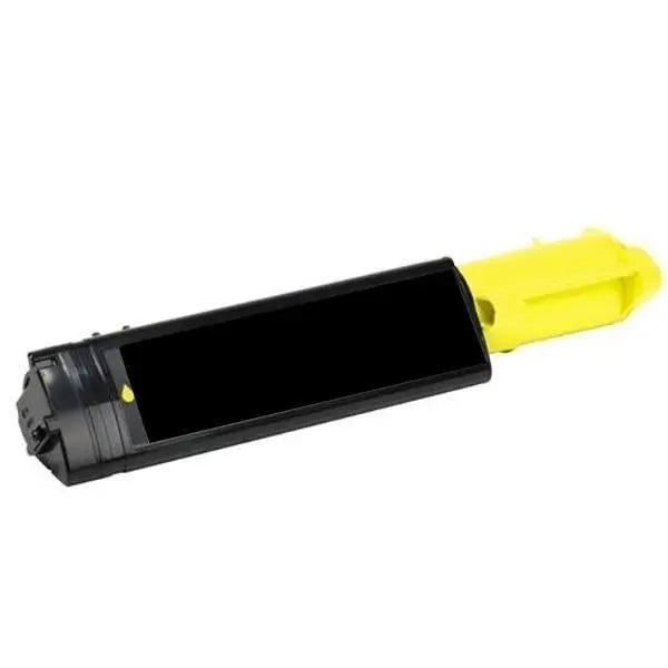 CT200652 C525 C525A Yellow Premium Generic Toner cartridge, showcasing its vibrant yellow color and remanufactured design.