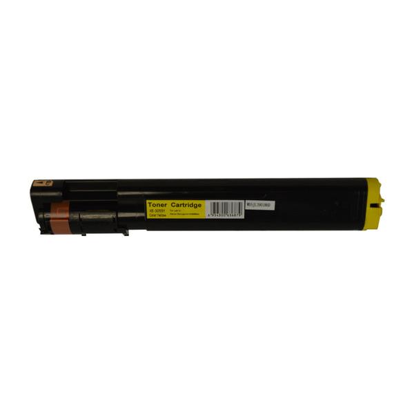 CT200808 Yellow Remanufactured Toner Cartridge, showcasing its vibrant yellow color and premium quality design.