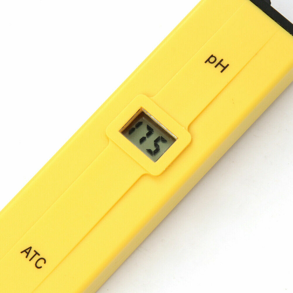 Digital Electric PH Meter LCD Tester designed for hydroponics and aquarium water testing, featuring a compact design and LCD display.
