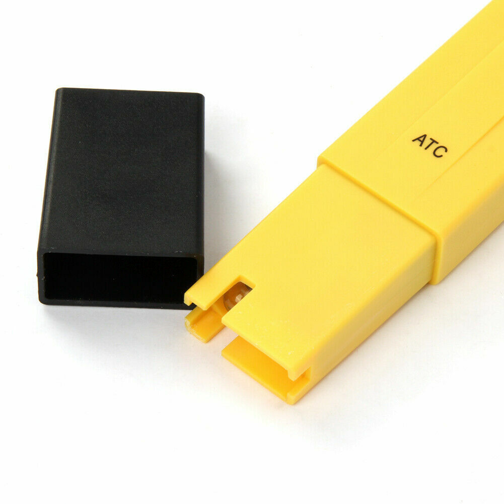 Digital Electric PH Meter LCD Tester designed for hydroponics and aquarium water testing, featuring a compact design and LCD display.