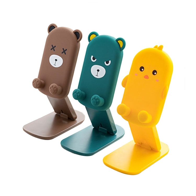 DK-XX-111 Cartoon Animal Retractable Phone Lazy Bracket in a playful design, showcasing its adjustable features and stability.