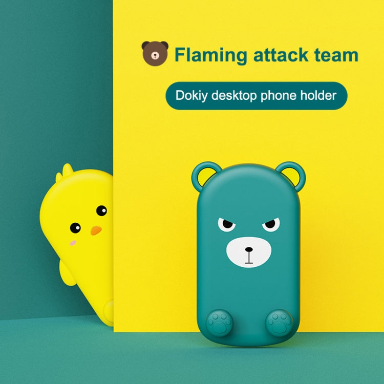 DK-XX-111 Cartoon Animal Retractable Phone Lazy Bracket in a playful design, showcasing its adjustable features and stability.