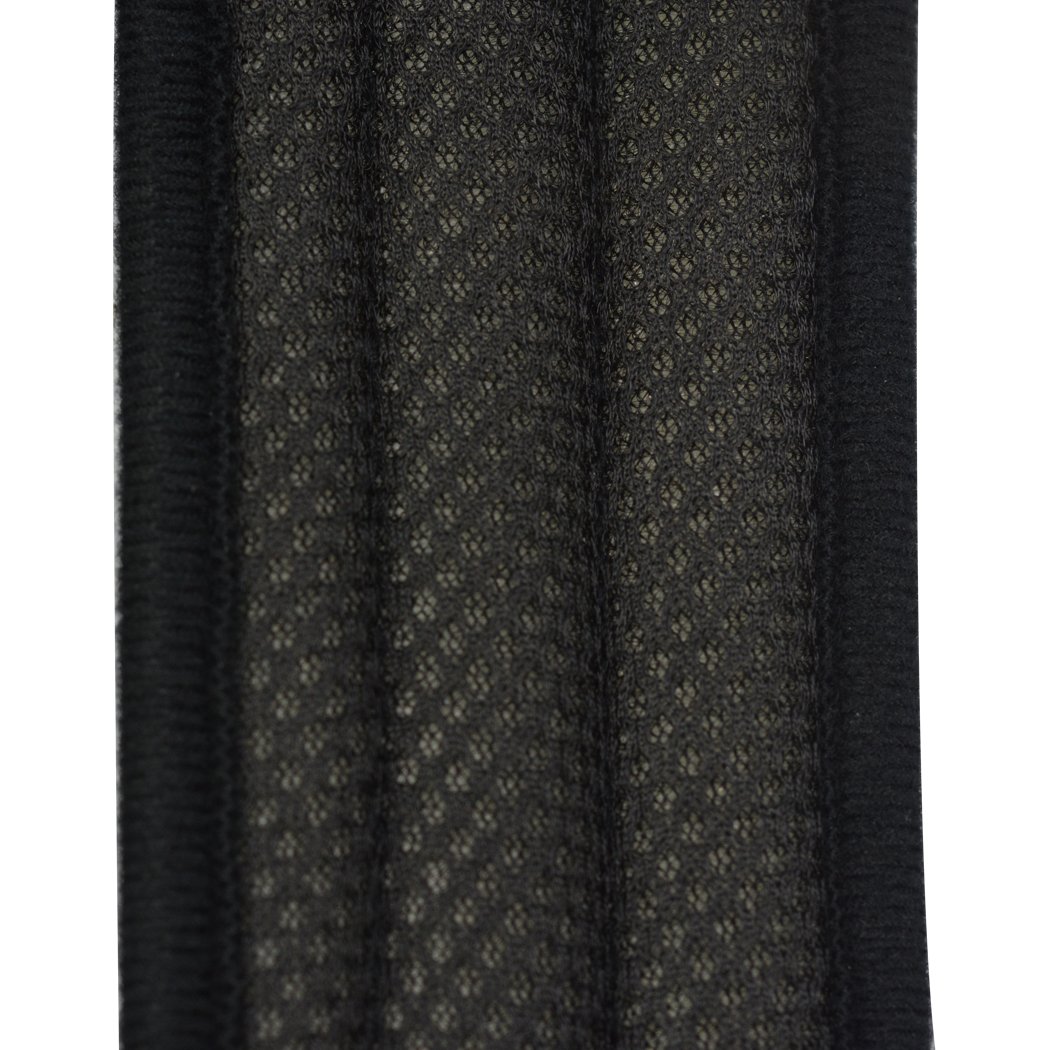 Dog Adjustable Harness in black with meshed surface and integrated hand grip, designed for comfort and control during training.