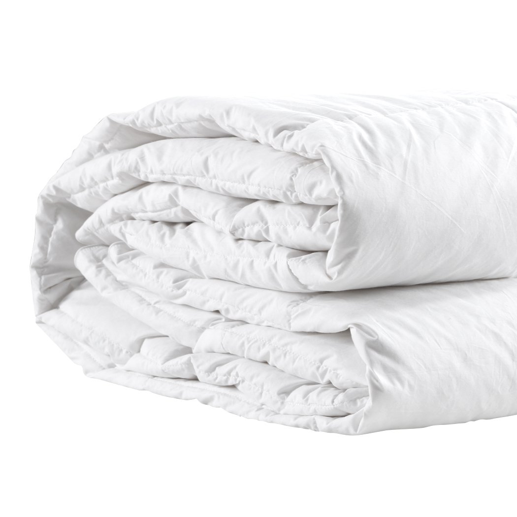 DreamZ 700GSM All Season Goose Down Feather Duvet in King Size, featuring a soft cotton cover and luxurious filling.