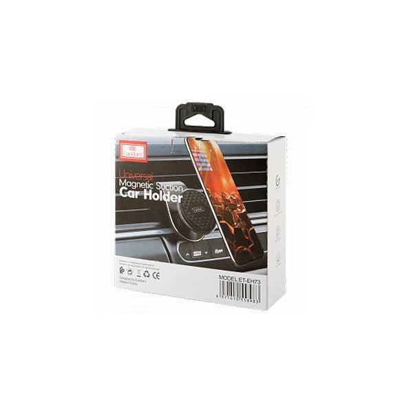 Earldom EH73 Universal Magnetic Suction Car Holder for Smartphones, featuring a sleek design and strong magnetic grip.