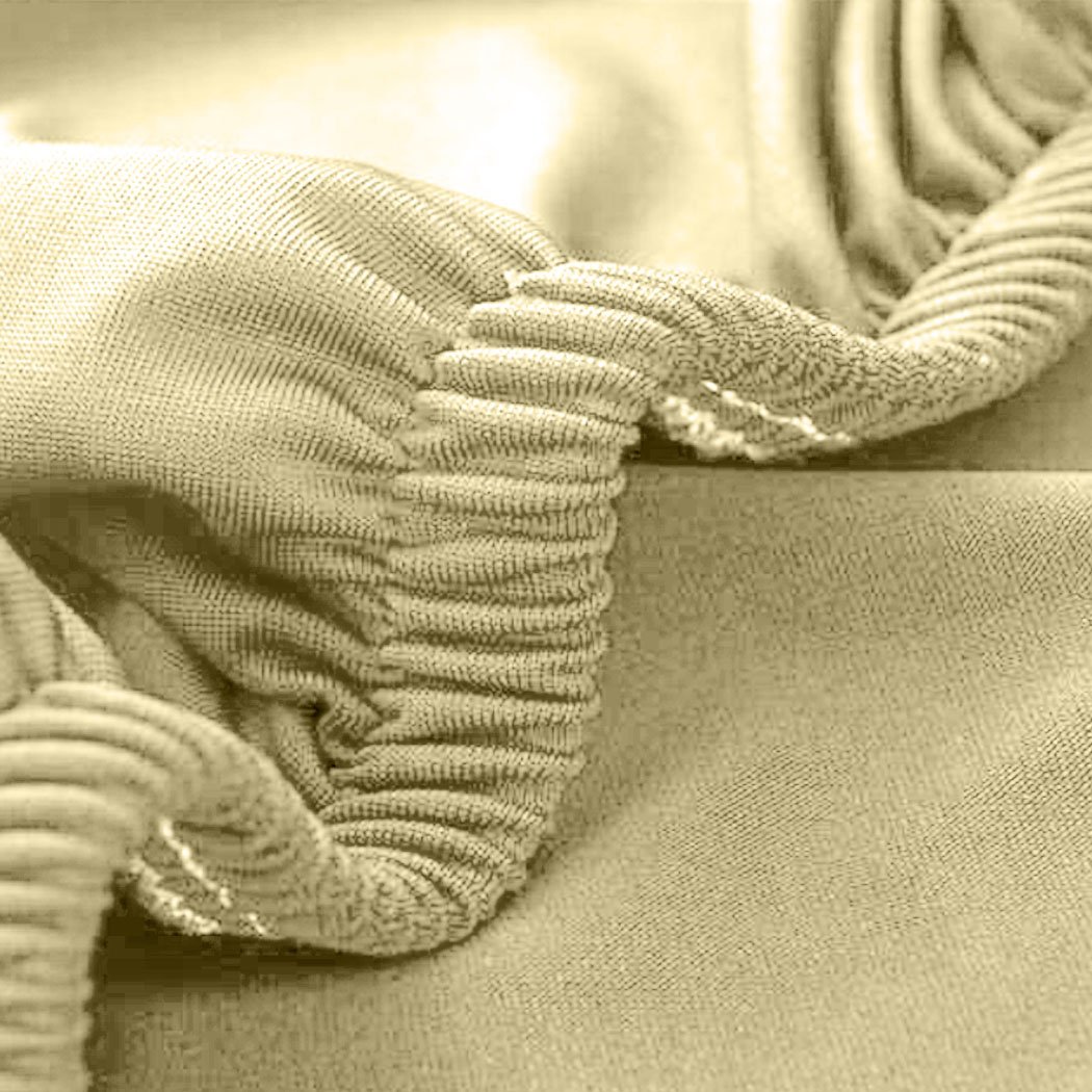 Easy Fit Stretch Couch Sofa Slipcover for 1 Seater, showcasing its stretchable fabric and protective design.