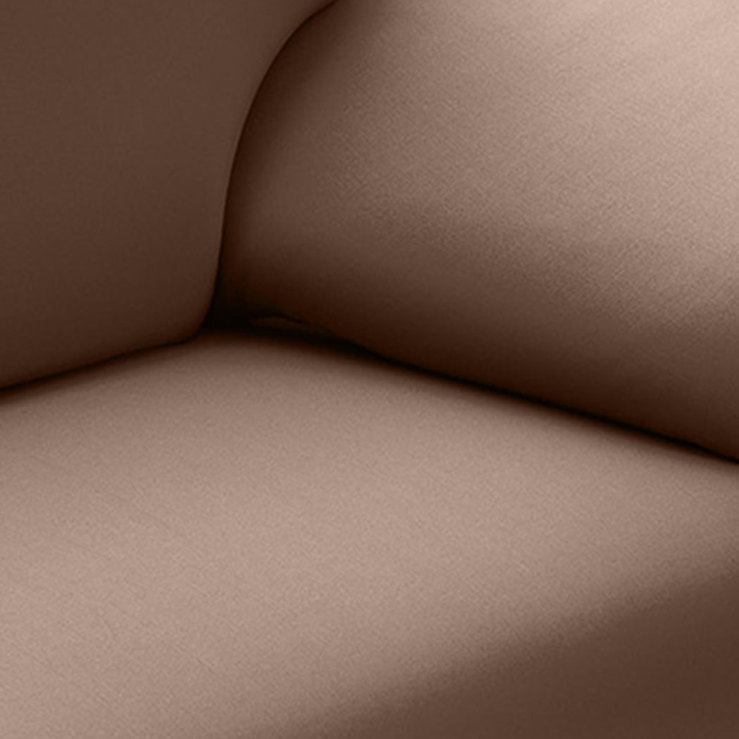 Easy Fit Stretch Couch Sofa Slipcover for 1 Seater, showcasing its stretchable fabric and protective design.