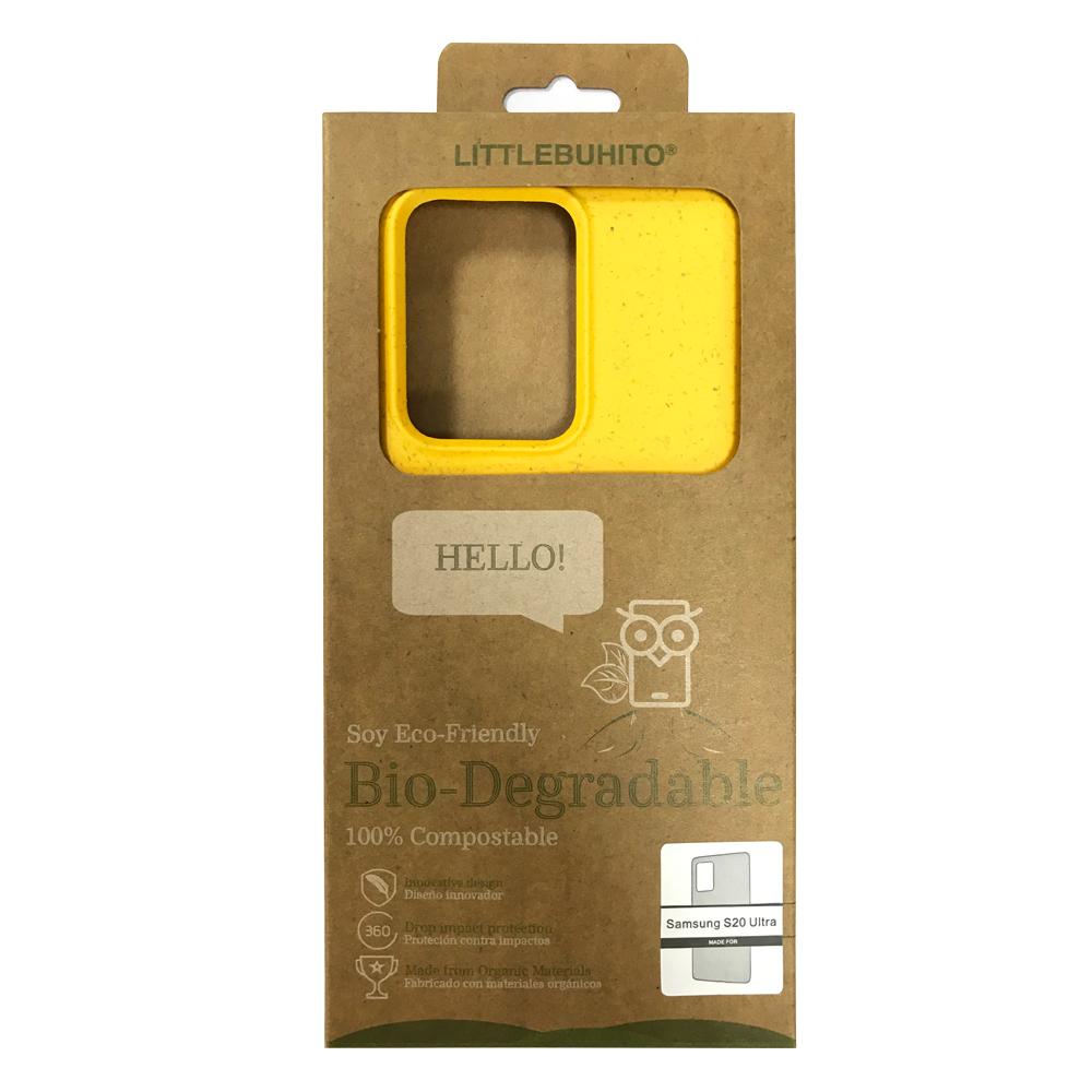ECO Phone Case for Samsung S20 Ultra, made from 100% biodegradable materials, showcasing its stylish design and eco-friendly features.