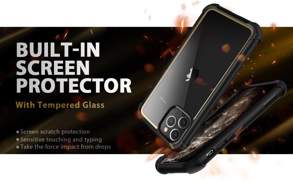 Epoch Series Case for iPhone 11 showcasing full-body drop protection and built-in screen protector in a sleek design.