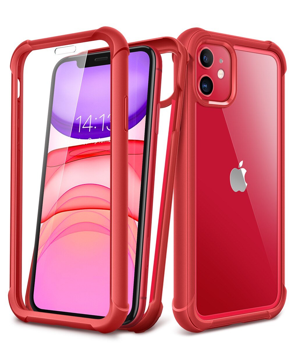 Epoch Series Case for iPhone 11 showcasing full-body drop protection and built-in screen protector in a sleek design.