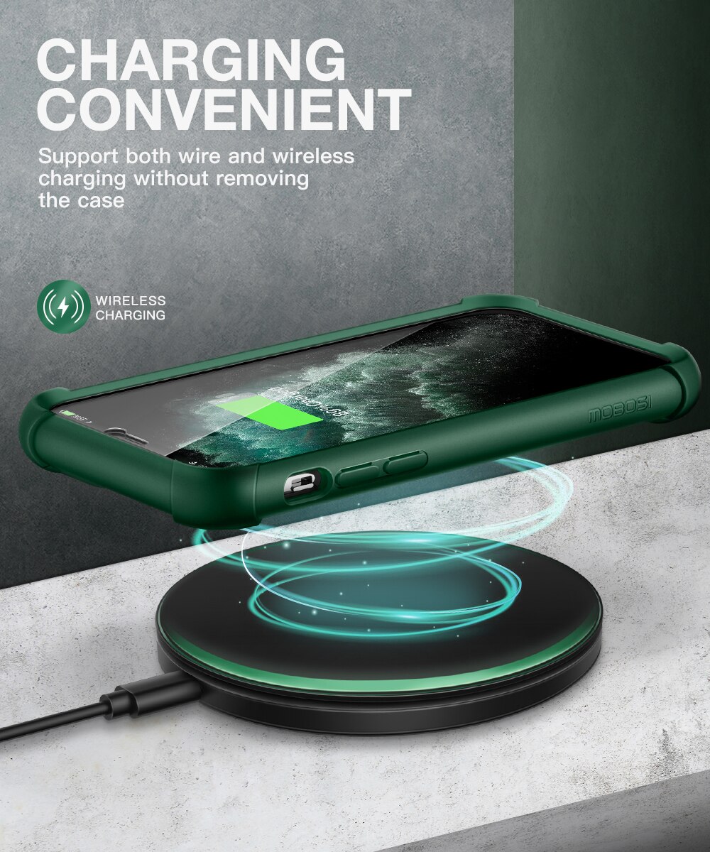 Epoch Series Case for iPhone 11 showcasing full-body drop protection and built-in screen protector in a sleek design.