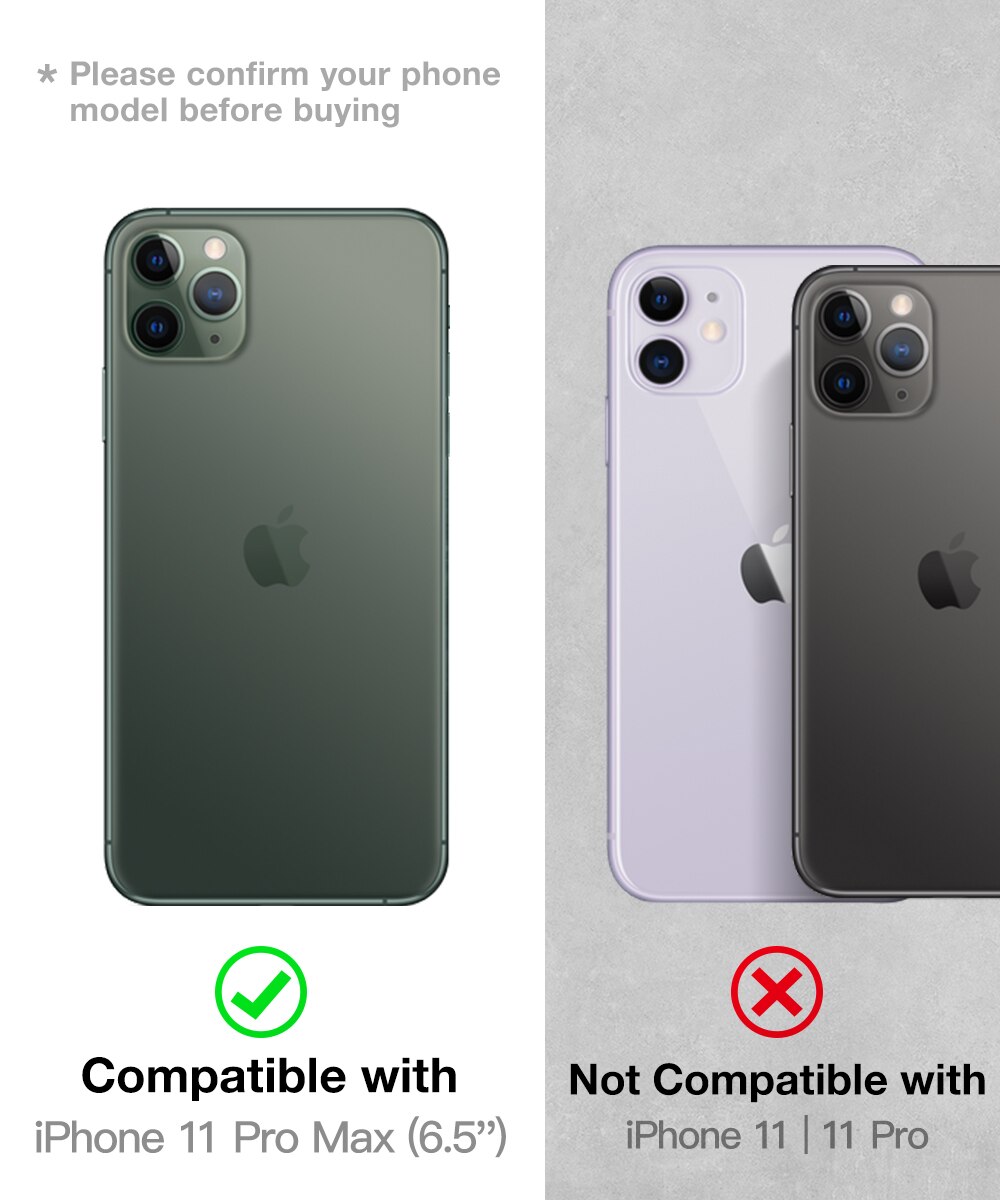 Epoch Series Case for iPhone 11 showcasing full-body drop protection and built-in screen protector in a sleek design.