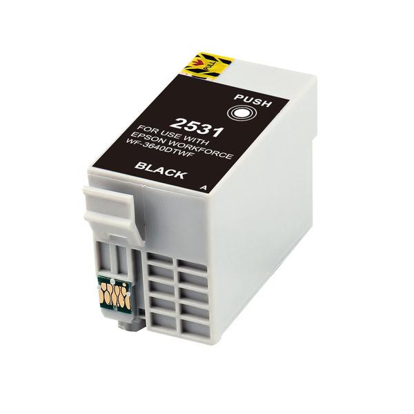 EPSON 252XL Black Premium Compatible Inkjet Cartridge with vibrant color printing capabilities.